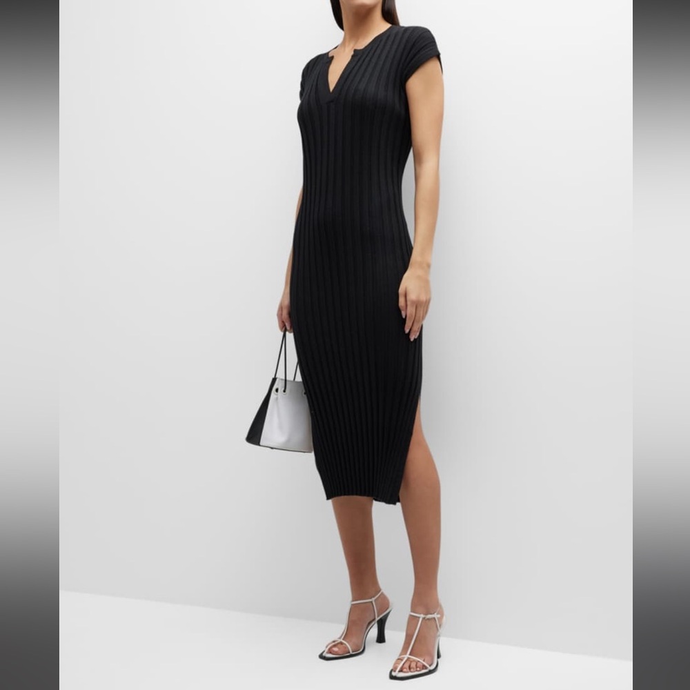 NWT Rails Ashley Rib MIDI Dress Size Small